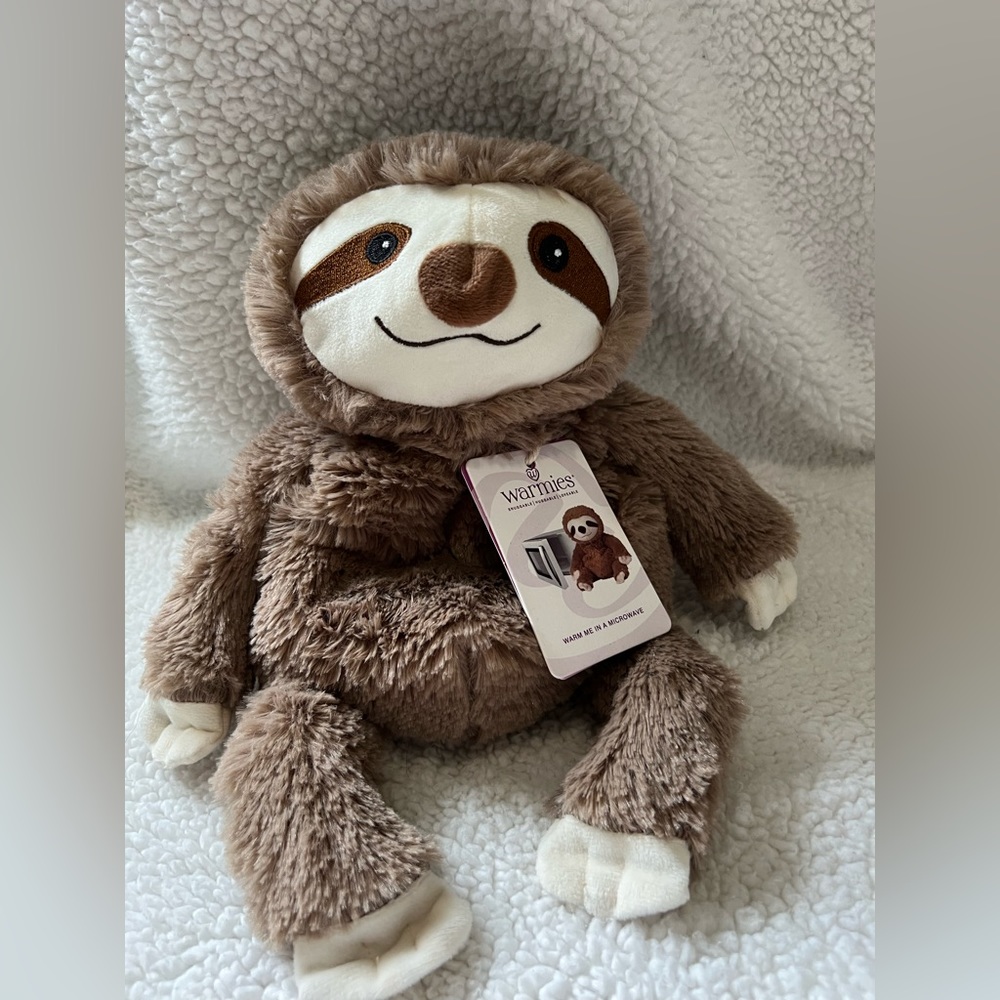 Sloth Warmies 13”